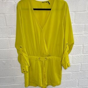 Marciano Bright Neon Relaxed Fit Romper sz 8